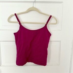 New York & Company Fuchsia Spaghetti Strap Camisole